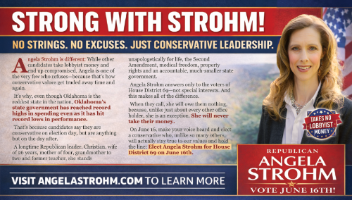 Angela Strohm door knocker preview